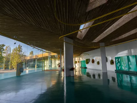 Interior Palacio de Congresos Villanueva de la Serena