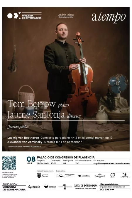 ORQUESTA DE EXTREMADURA TOM BORROW JAUME SANTONJA