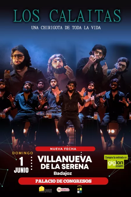 Los Calaitas Villanueva nueva fecha