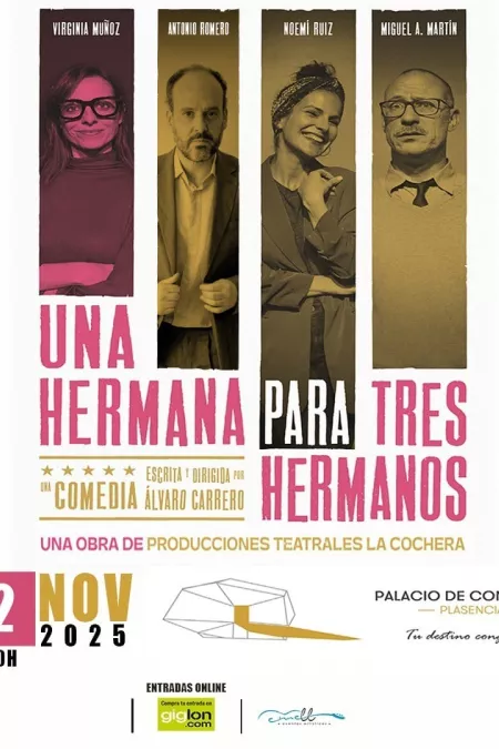 Una hermana para tres hermanos