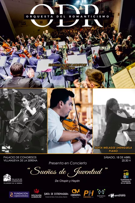 Orquesta del Romanticismo en el Palacio de Congresos de Villanueva